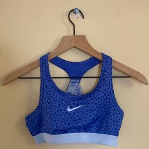 Blue Nike Sports Bra